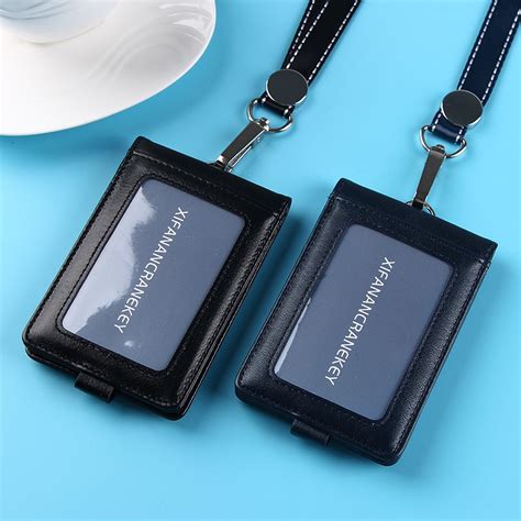 smart card badge holder multi card|multiple card holder for lanyard.